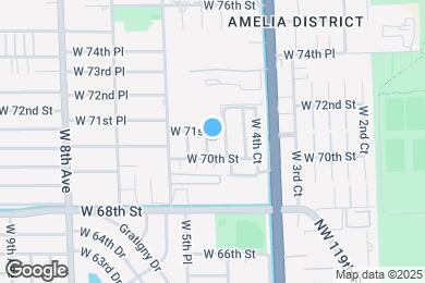 Map image of the property - 7067 W 5th Ave