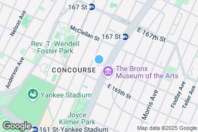 Map image of the property - 1075 Grand Concourse