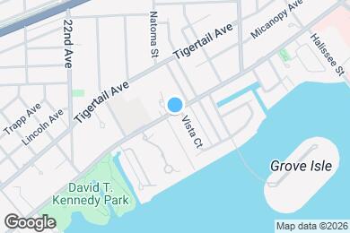Map image of the property - 1916 S Bayshore Dr