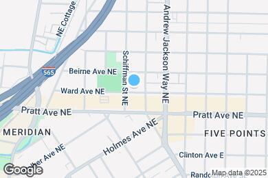 Map image of the property - 505 Ward Ave NE