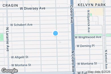 Map image of the property - 2609 N Lamon Ave