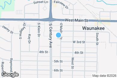 Map image of the property - 210 Omalley St