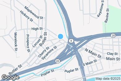Map image of the property - 64 Bridge St