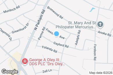 Map image of the property - 8409 Freestone Ave