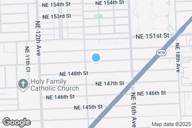 Map image of the property - 1440 NE 149th St