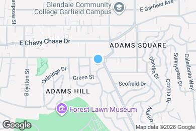 Map image of the property - 1227 Crescent Dr