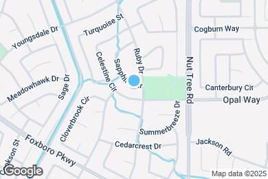 Map image of the property - 905 Sapphire Cir