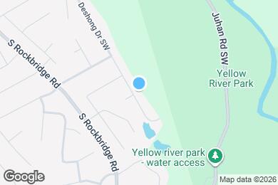 Map image of the property - 3396 Deshong Dr SW