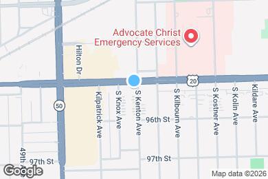 Map image of the property - 4601 West 95th Street