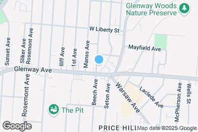 Map image of the property - 1212 Beech Ave