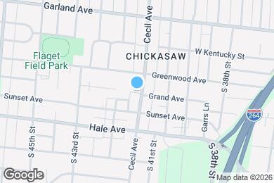 Map image of the property - 1054 Cecil Ave