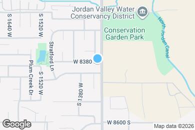 Map image of the property - 1313 W 8380 S