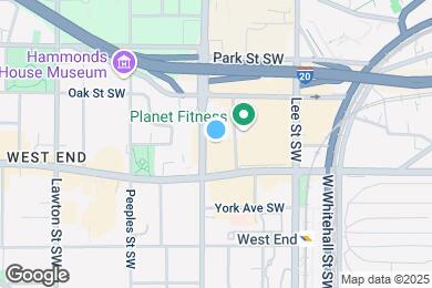 Map image of the property - 898 Oak St SW