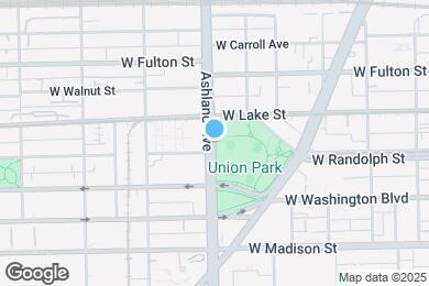 Map image of the property - 157 N Ashland Ave