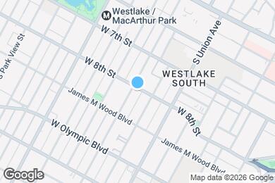 Map image of the property - 800 S Burlington Ave
