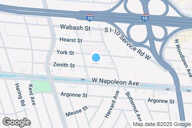 Map image of the property - 4833 Zenith St