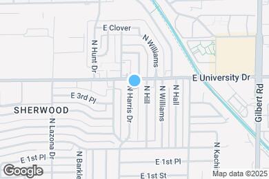 Map image of the property - 343 N Harris Dr