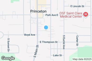 Map image of the property - 914 S Church St