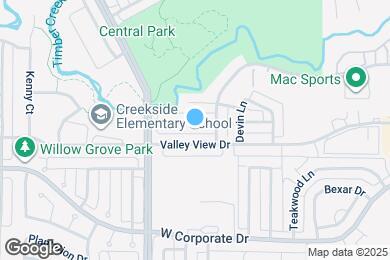 Map image of the property - 524 Timber Way Dr