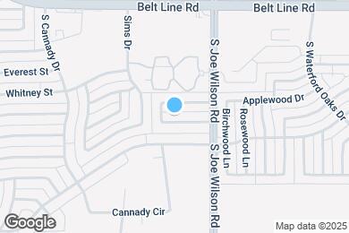 Map image of the property - 904 Worden Dr