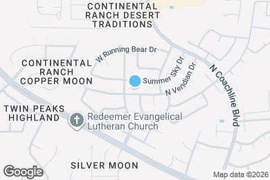 Map image of the property - 8915 N Veridian Dr