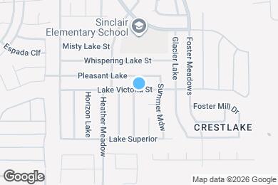 Map image of the property - 3502 Sage Meadow