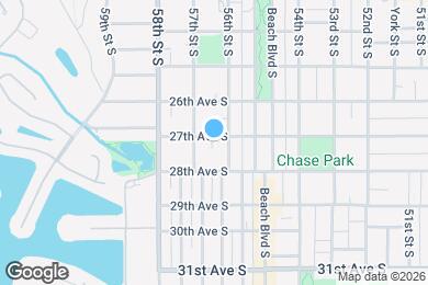 Map image of the property - 5614 27th Ave S