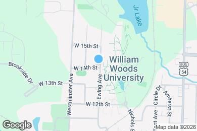 Map image of the property - 301 W 14th St