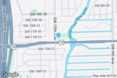 Map image of the property - 1445 SW 11th Pl