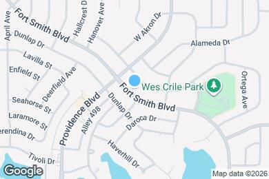 Map image of the property - 1581 Fort Smith Blvd