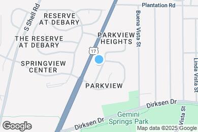 Map image of the property - 370 Pine Springs Dr