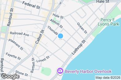 Map image of the property - 19 Thorndike St