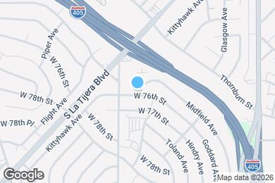 Map image of the property - 7400 Midfield Ave