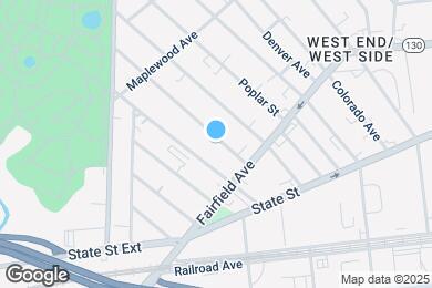 Map image of the property - 77 Lenox Ave