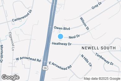 Map image of the property - 200 Neal Dr