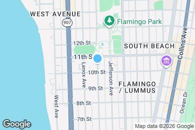 Map image of the property - 1046 Michigan Ave