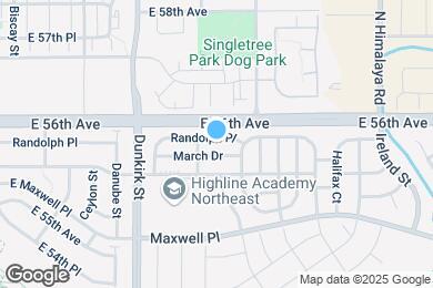 Map image of the property - 19558 Randolph Pl