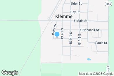 Map image of the property - 115 Iowa St