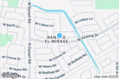 Map image of the property - 12905 W Mandalay Ln