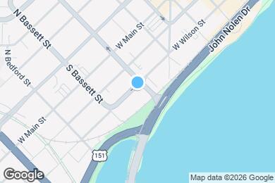 Map image of the property - 403 W Wilson St