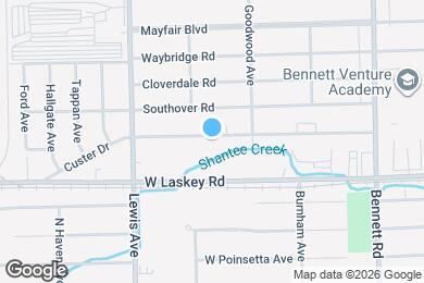 Map image of the property - 823 Custer Dr