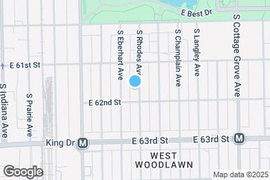 Map image of the property - 6142 S Rhodes Ave
