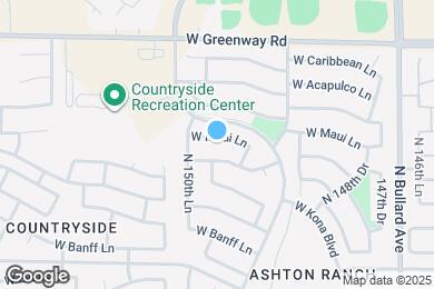 Map image of the property - 14955 W Maui Ln