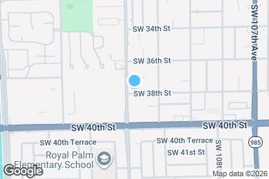Map image of the property - 11111 SW 38th St
