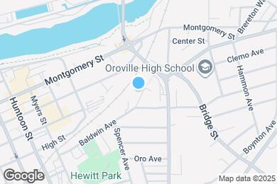 Map image of the property - 2480 Baldwin Ave