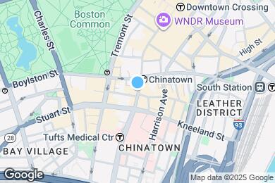 Map image of the property - 665 Washington St