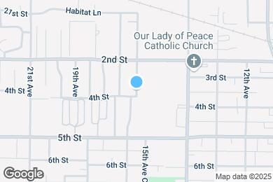 Map image of the property - 311 -313 16th Ave Ct
