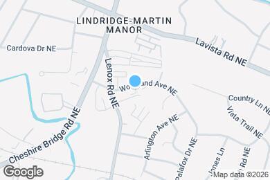 Map image of the property - 1135 Woodland Ave: Woodland Apartments