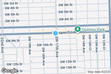 Map image of the property - 820 SW 17th Ave