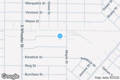 Map image of the property - 1725 Green St